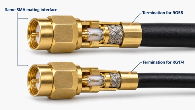 How to select a connector for RG cable