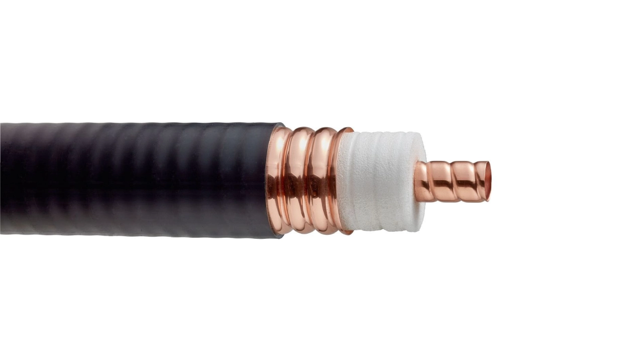 Corrugated Hardline Coax cables